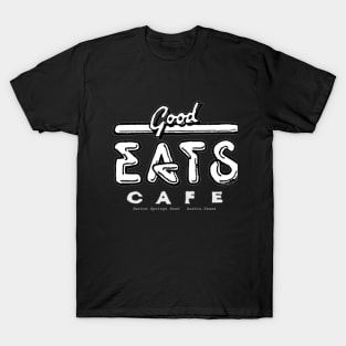 Good Eats Cafe, Austin,Texas 1980s T-Shirt